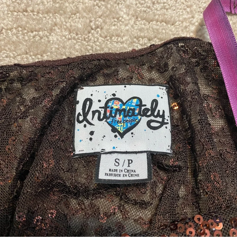 {Intimately Free People} Sequin Slip Dress ~ Size S/P
